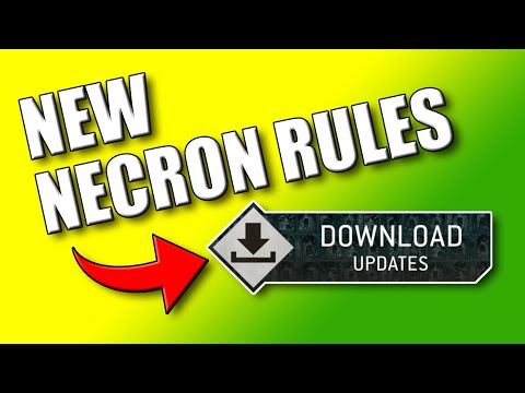New Necron Dataslate and Point Changes