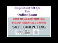 Important Mcqs on Genetic Algorithm || Soft computing