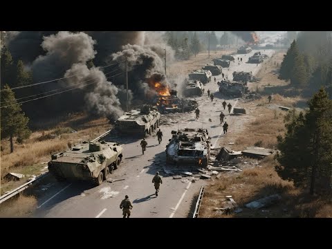 Vor 17 Minuten! 2.400 ukrainische Elitesoldaten wurden beim Grenzübertritt von russischen Truppen ge