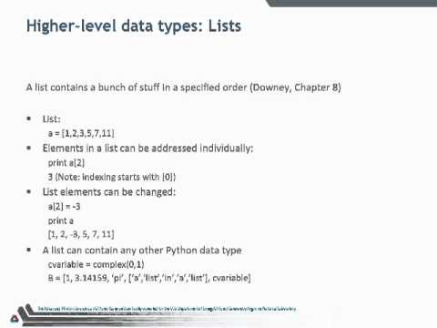 Learning Python Advanced Part 1