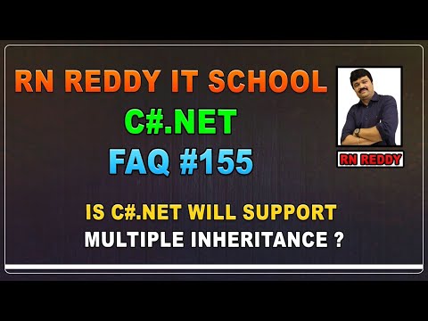 C# FAQ#155  IS C# NET will support multiple inheritance?