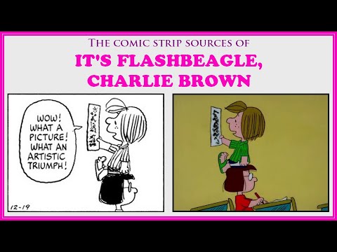 It's Flashbeagle, Charlie Brown: all scenes based on individual Peanuts strips