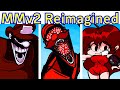 FNF Mario Madness V2 REIMAGINED Reimagined Songs Lyrics Remixes DEMO