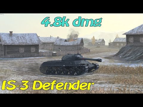 WOT Blitz / IS-3 Defender / 5 kills / 4 738 dmg