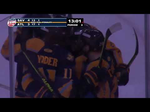 Gladiators Highlights - 2/8 - Atlanta (4) vs  Savannah (5) (OT)