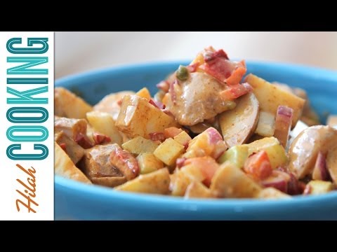 香辣馬鈴薯沙拉怎麼做？ | Hilah Cooking (How to Make Spicy Potato Salad |  Hilah Cooking)