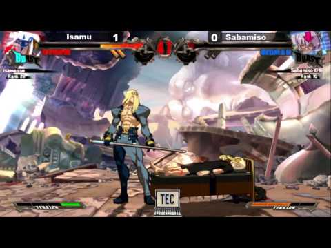 GGXRD: Isamu (Venom) vs Sabamiso (Bedman)