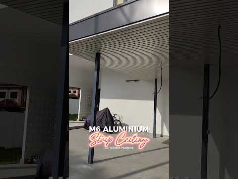 M6 ALUMINIUM STRIP CEILING @ PUCHONG