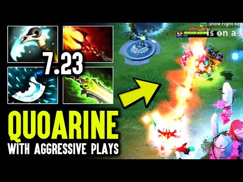 Quoarine With The Absolute Aggressive Plays - Fast Hands Tinker 7.23 Dota 2