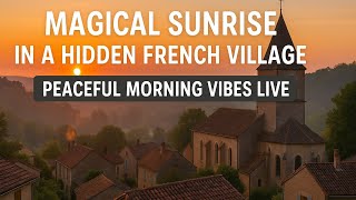 Magical Sunrise in a Hidden French Village | Peaceful Morning Vibes Live