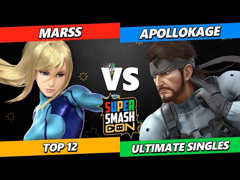 SSC 2023 - Marss (ZSS) Vs. ApolloKage (Snake) Smash Ultimate - SSBU