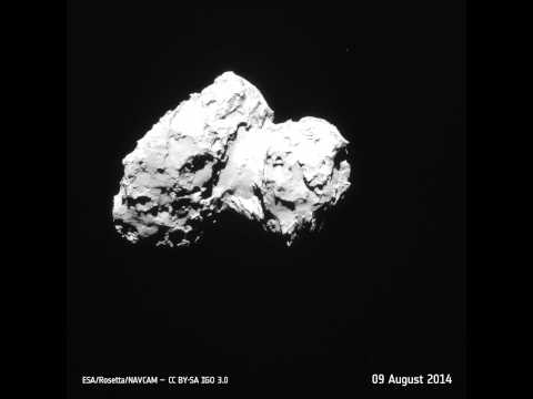 Rosetta Navcam's reconnaissance of comet Churyumov-Gerasimenko