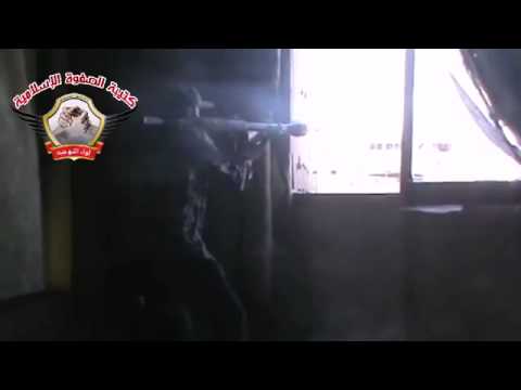 استهداف قوات النظام في مبنى الكيالي من قبل لواء التوحيد كتيبة الصفوة الإسلامية في مدينة حلب في محافظة حلب