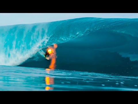 Jamie O'Brien Surfs Teahupo'o on Fire!