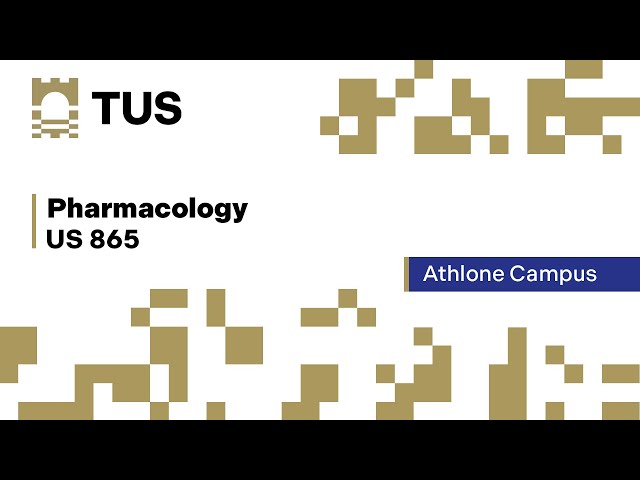 US865 - Pharmacology [Athlone]