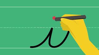 How to write a cursive letter “i” in lowercase