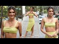Hottie Kriti Sanon Today At T Series Office For Shehzada Promotions