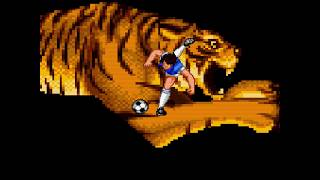 [SFC] Final Tiger Shot by Hyuga Kojiro ファイナルタイガー 日向 小次郎 🐯 | Captain Tsubasa 5 キャプテン翼V [4K]