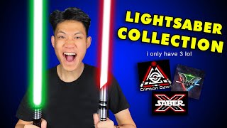 MY LIGHTSABER COLLECTION