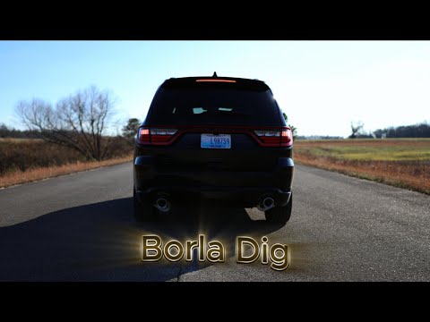 Borla S-Type vs Stock Dig, Fly-By, and install Exhaust 2025 Dodge Durango AWD R/T