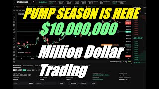 $10,000,000 Position 100k to 1 Mill Challenge is fighting back. BTC ETH Next move Market Cipher TA