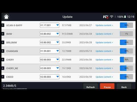 How to Update YOUCANIC UCAN-II-B Scanner Software Models – Upgrade