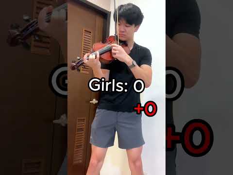 Playing a note for every girl I’ve pulled #violin #paganini #classicalmusic