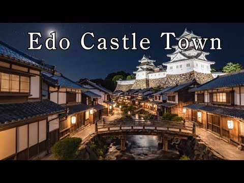 【Japanese History】 Most Beautiful Castle Town in Edo Japan (AI Cinematic)