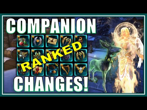 18 COMPANIONS UPDATED: Tested & Ranked! (angel+fawn #1 healers) Patch 8th June - Neverwinter M25