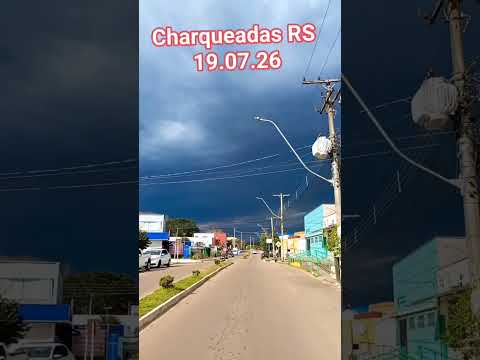 chuva chegando em Charqueadas