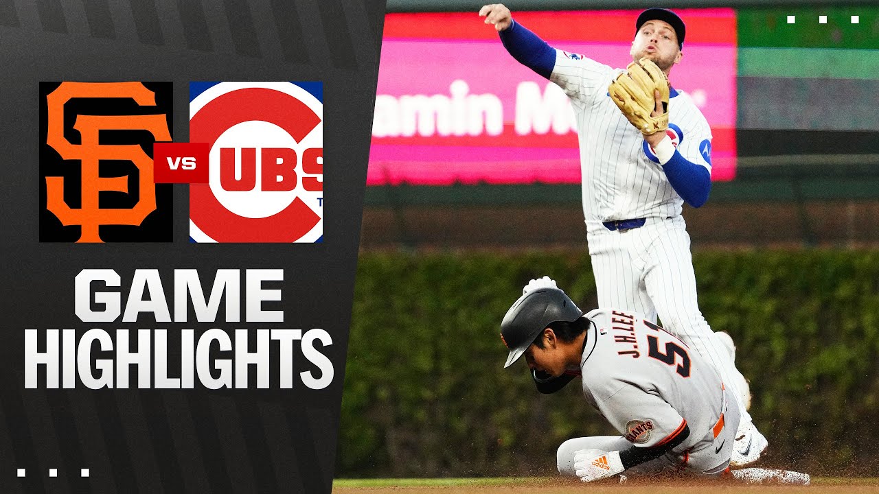 시카고컵스 VS 샌프란시스코