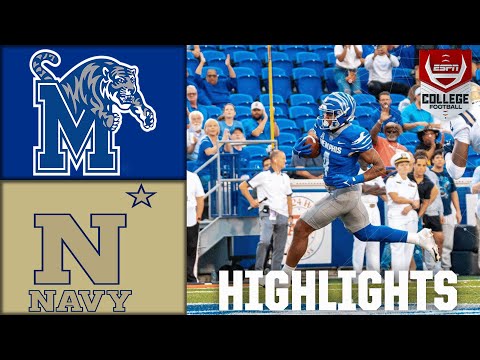 Navy Midshipmen vs. Memphis Tigers | Full Game Highlights