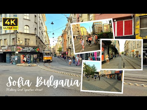 Unveiling Sofia, Bulgaria - A Walking Tour in 4K