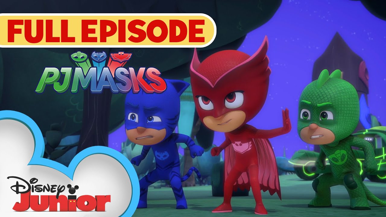 PJ Masks | S5 E1 Part 1 | Full Episode | Ninja Power Up | @disneyjr