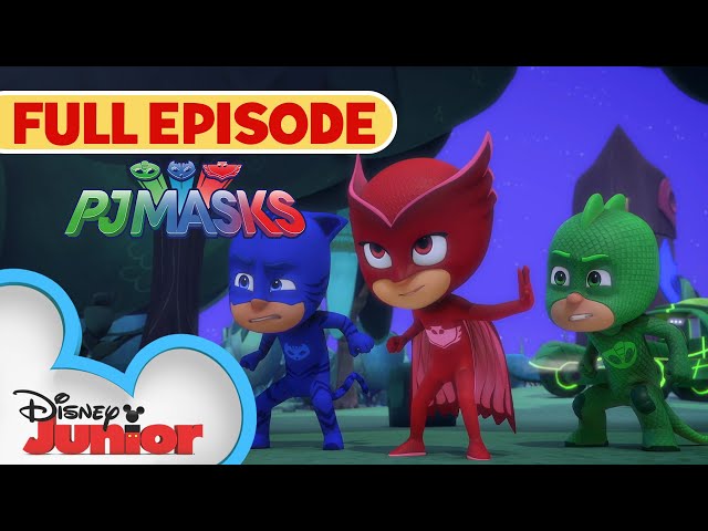 PJ Masks | S5 E1 Part 1 | Full Episode | Ninja Power Up | @disneyjr