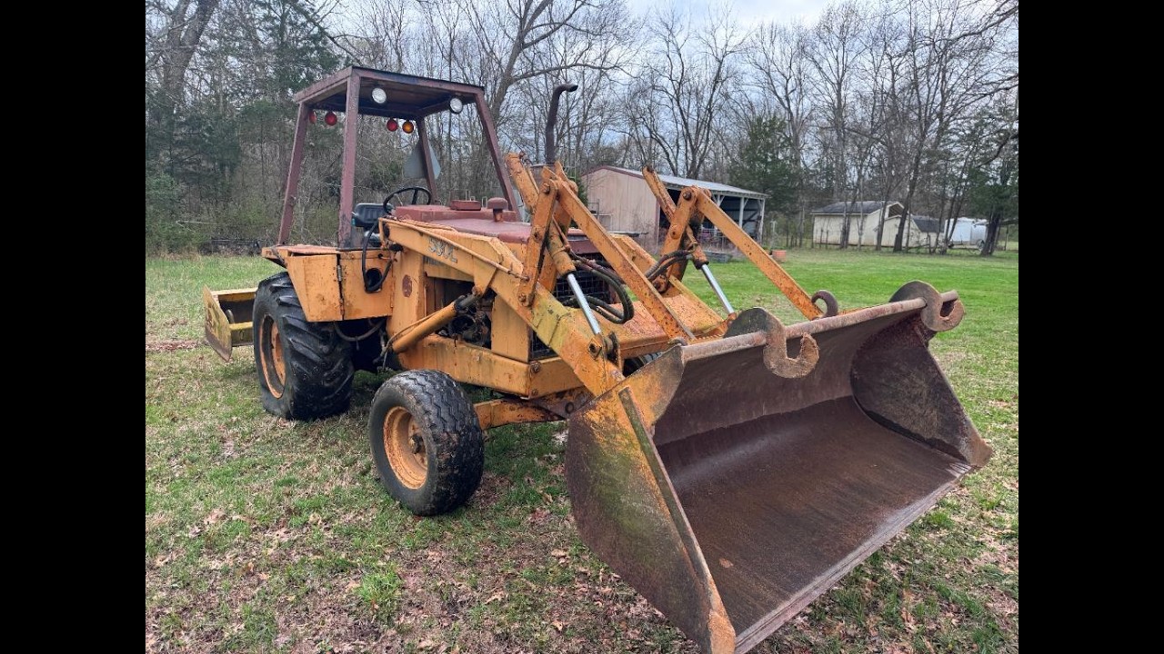Case 580C Loader Backhoe with Box Scraper Attachment For Sale - Bid Online Until May 12th, 2026