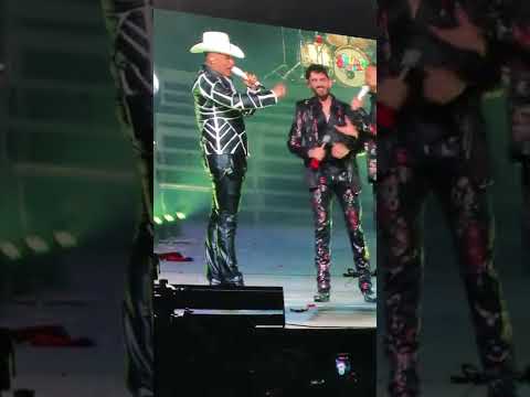 Grupo Firme y Banda el Recodo varios temas incluyendo la primicia el reemplazo Sofi Stadium 2022