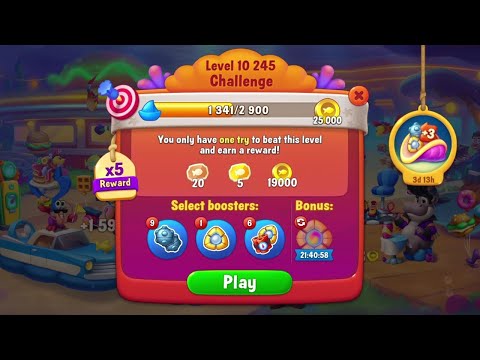 @Fishdom Level 10241 - Special Level 10245 Challenge