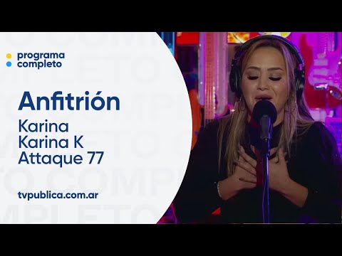 Karina, Karina K y Attaque 77 - Anfitrión, Lito Vitale