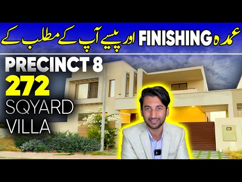 Precinct 8 272 Sqyard Affordable High Quality Material Villa Available For Sale