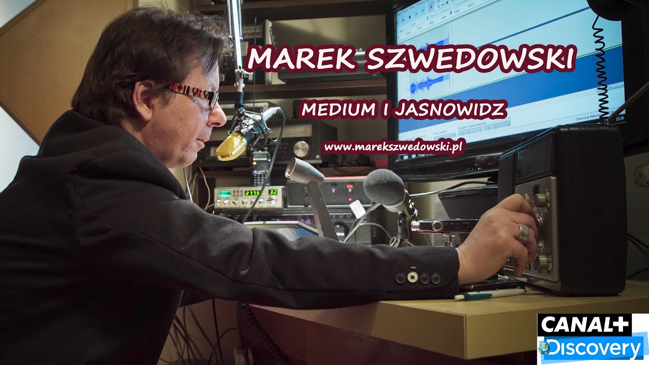 Marek Szwedowski - ekspert od technik paranormalnych.