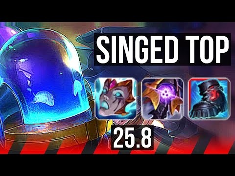SINGED vs WUKONG (TOP) | 9 solo kills | EUW Diamond | 25.8