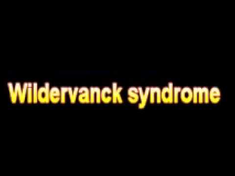 What Is The Definition Of Wildervanck syndrome