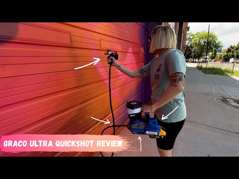 Graco Ultra Quickshot "unpaid" Review for artists and muralists