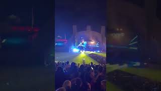 Paul Oakenfold performed "Pump Up the Jam" at the Hollywood Bowl in Los Angeles on October 7th 2022.