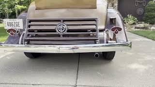 1932 Lasalle 345 B-Start Up