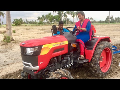 Using cultivator in mini tractor