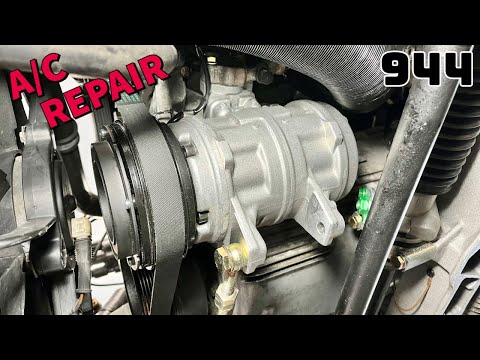 Porsche 944 – A/C System Repair & R-134a Conversion Tutorial