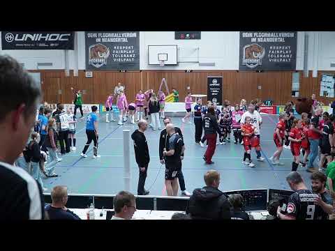 U13 Juniorinnen DM Floorball in Hochdahl TAG 2 - FINALTAG