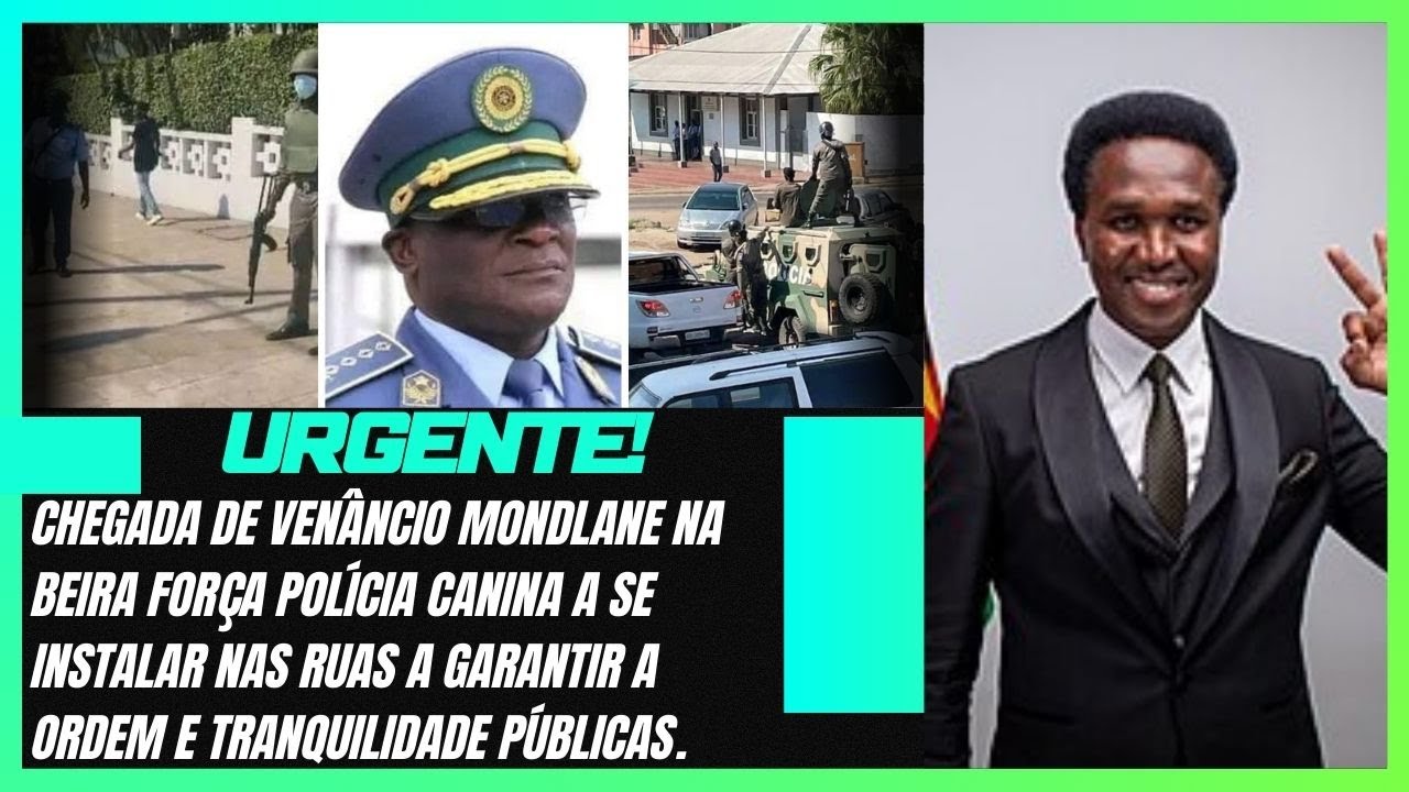COMANDANTE DA POLÍCIA MOÇAMBICANA NA BEIRA, AMEAÇA VENANCIO MONDLINE NO AEREPORTO NA SUA CHEGADA